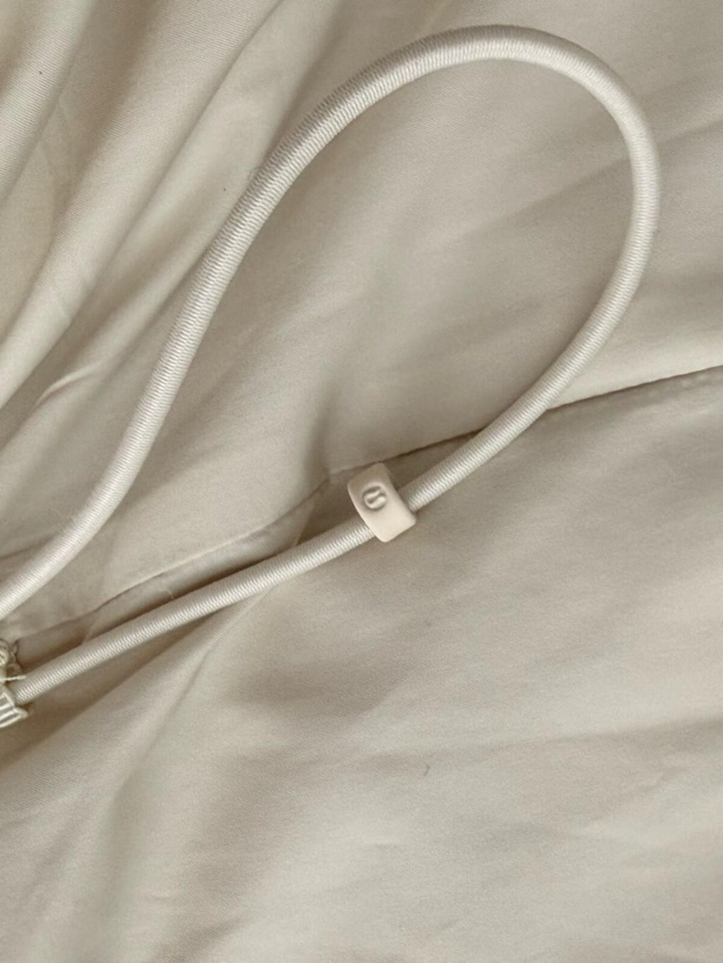 Lululemon Insulated Oversized Collared Jacket Primaloft Beige Womens Small - view 12