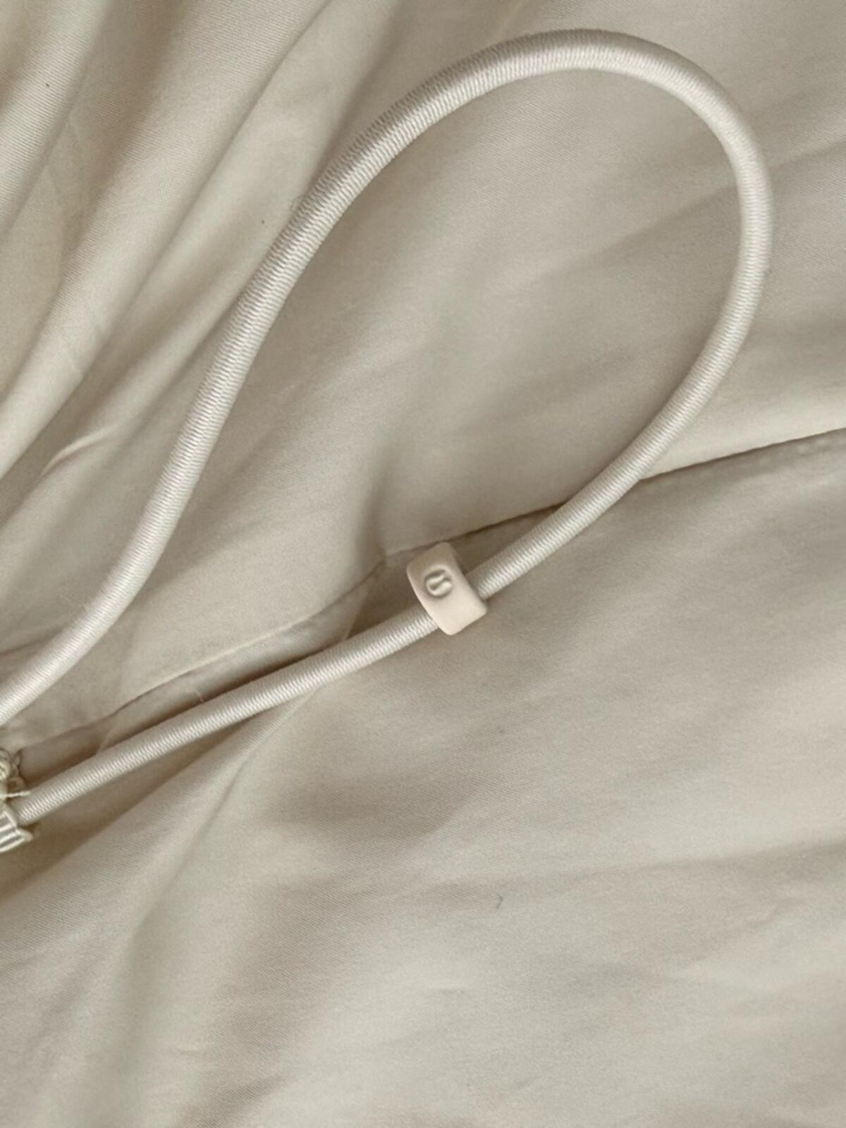 Lululemon Insulated Oversized Collared Jacket Primaloft Beige Womens Small - view 12
