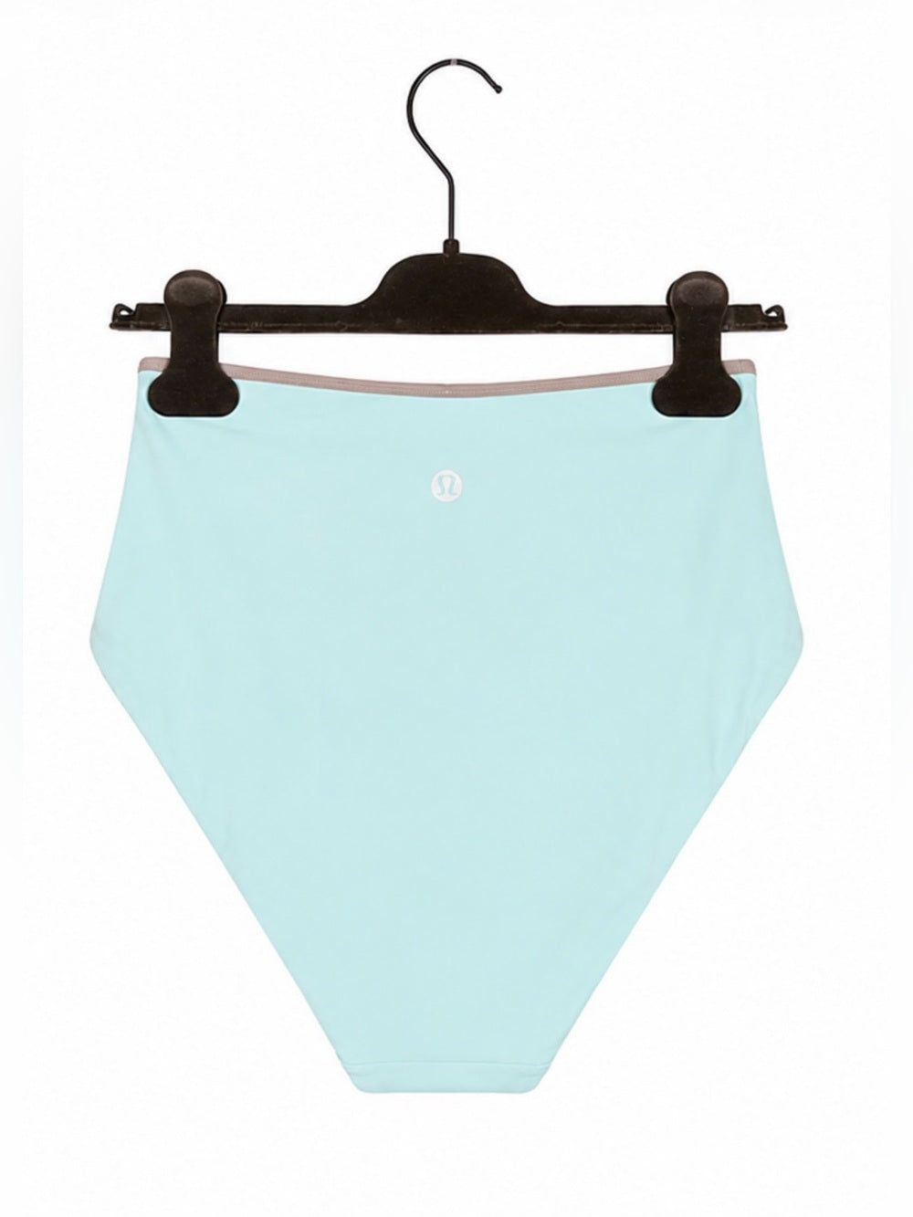 Lululemon Women's High Waist Bikini Bottom Aqua Blue Swim Size Small US 6 - view 2
