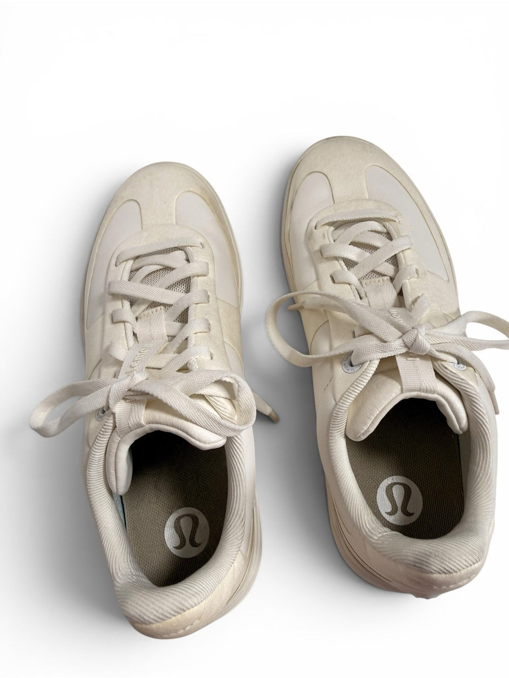 Lululemon Cityverse White Leather Lifestyle Sneakers Women’s Size 7 Low Cut Shoe - view 5