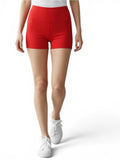 Lululemon Align High Rise Shorts 6" Red Size 4 Yoga Biker Athletic