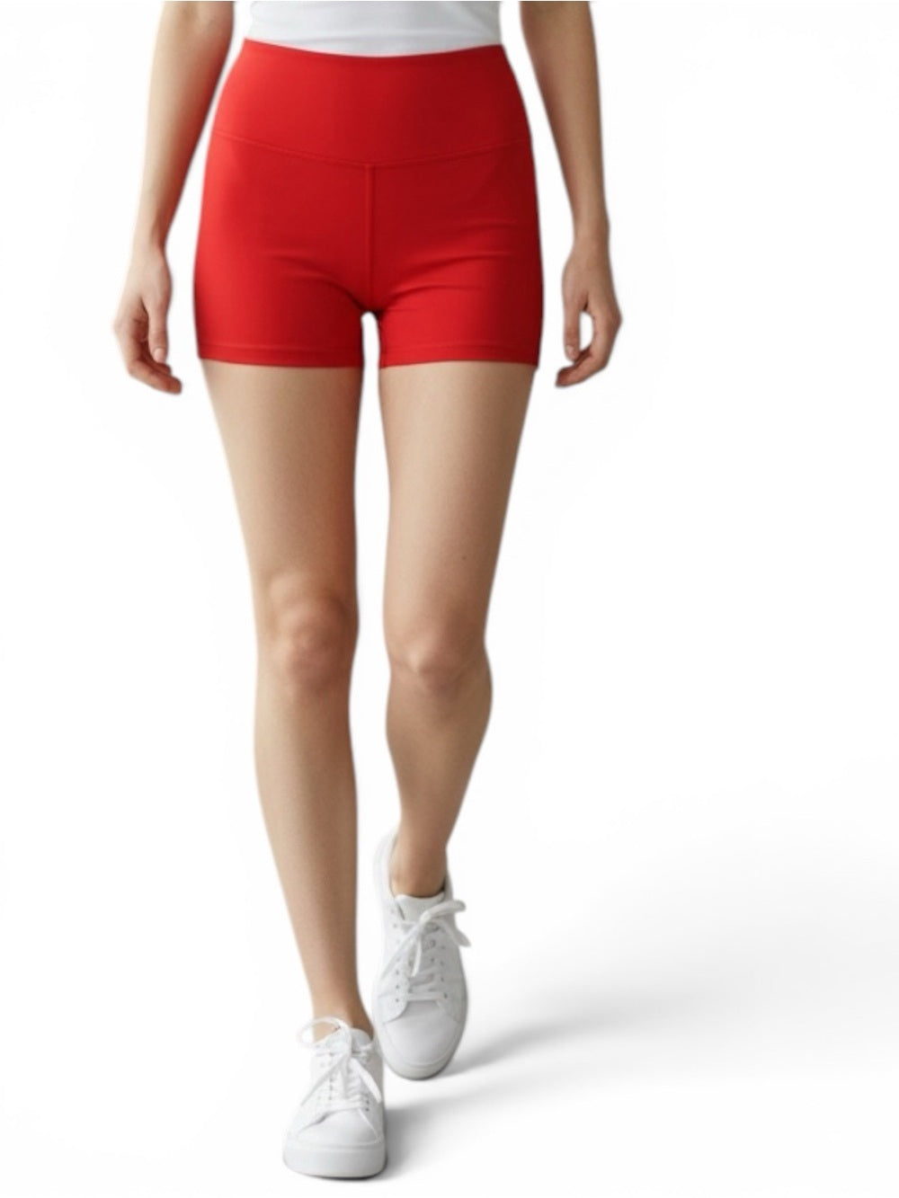 Lululemon Align High Rise Shorts 6" Red Size 4 Yoga Biker Athletic