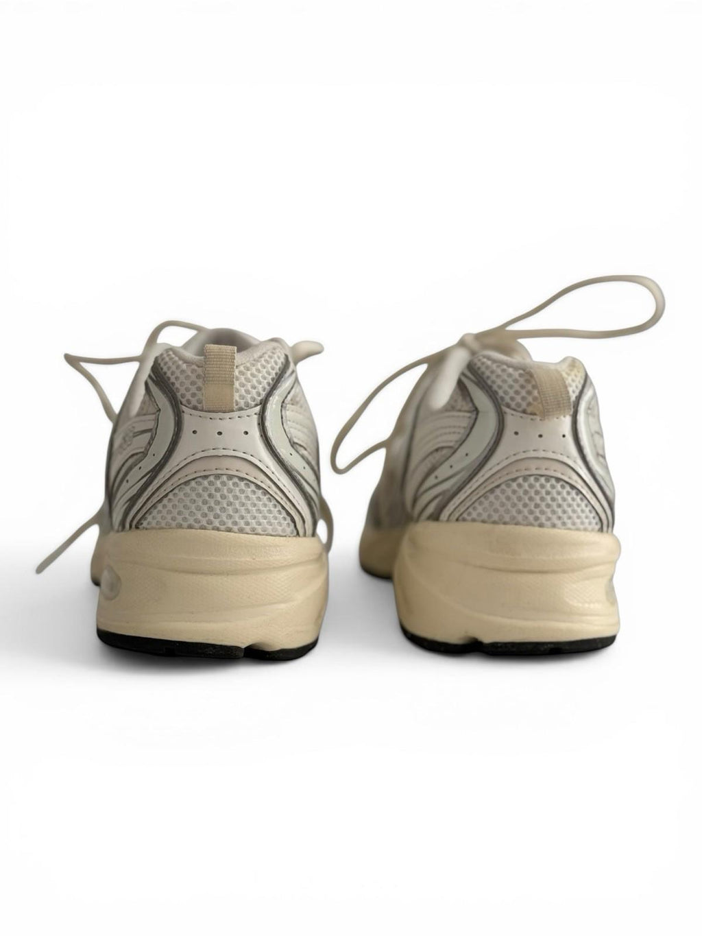 Women's New Balance 530 Casual Shoes Silver Metallic/Linen U530ESB 901 - view 7