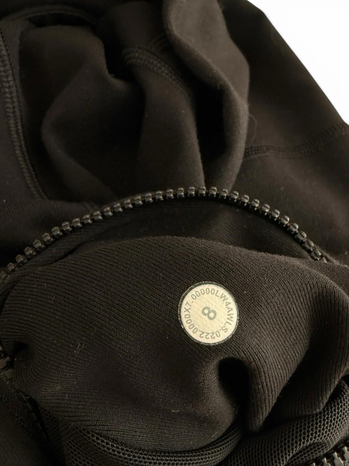 Lululemon Define Jacket Nulu Women’s US8 Black Full Zip Fitted Athletic Jacket - view 9