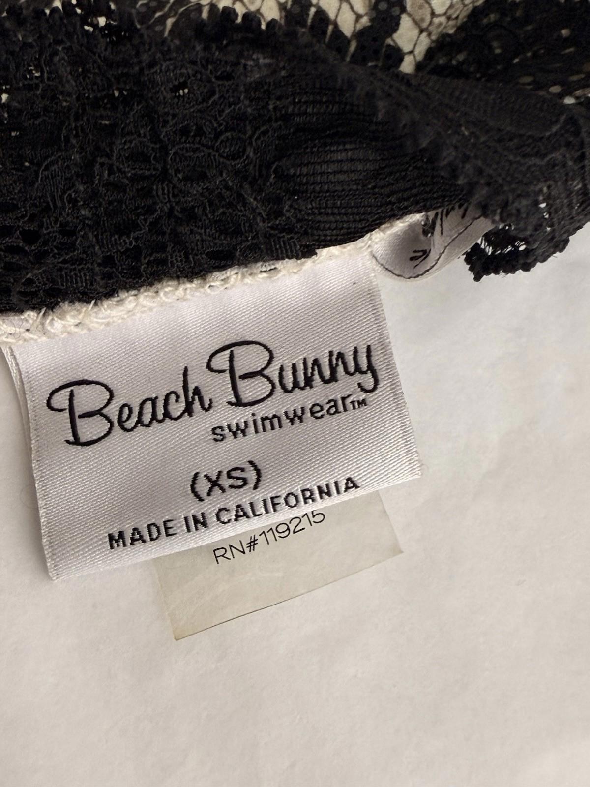 Beach Bunny Snake Print Bikini Set XS Black Lace Trim Limited Edition 1 of 500 - view 11