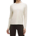 Lululemon Women Light Ivory License to Train Classic Fit Long Sleeve Shirt US8 M