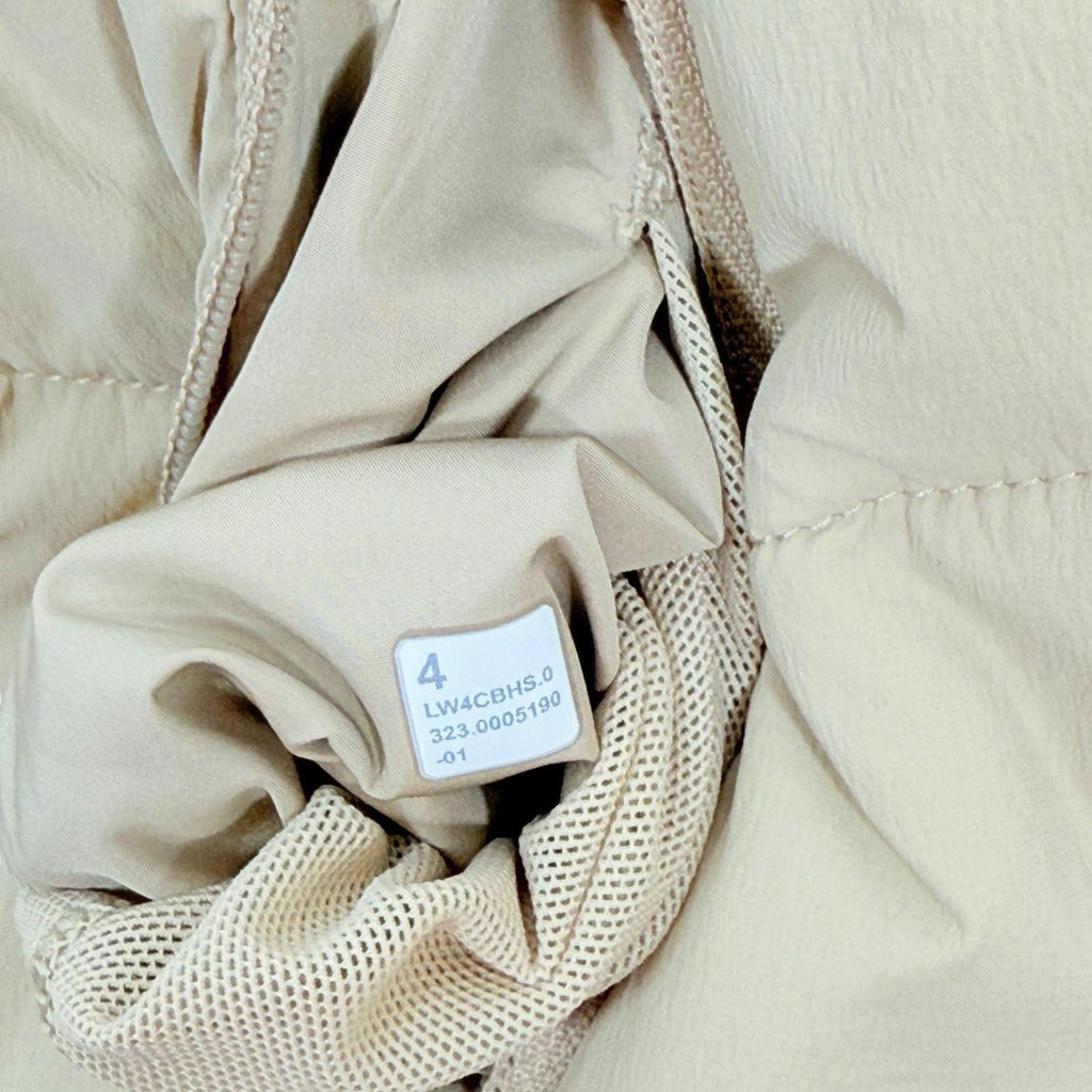 Lululemon Women Wave Quilt Insulated Jacket Size 4 Trench Beige $248 Coat Small - view 8