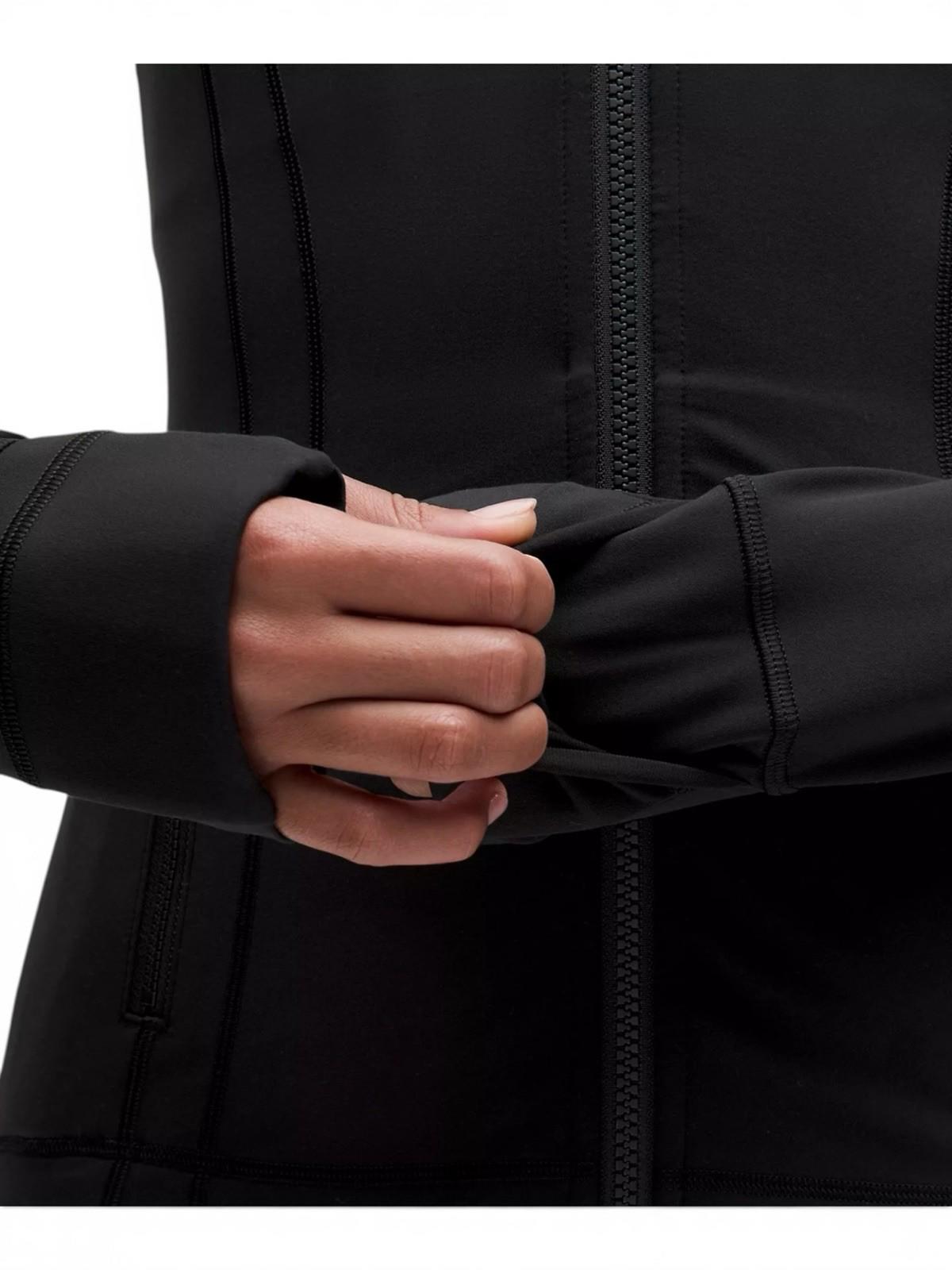 Lululemon Define Jacket Nulu Women’s US8 Black Full Zip Fitted Athletic Jacket - view 6