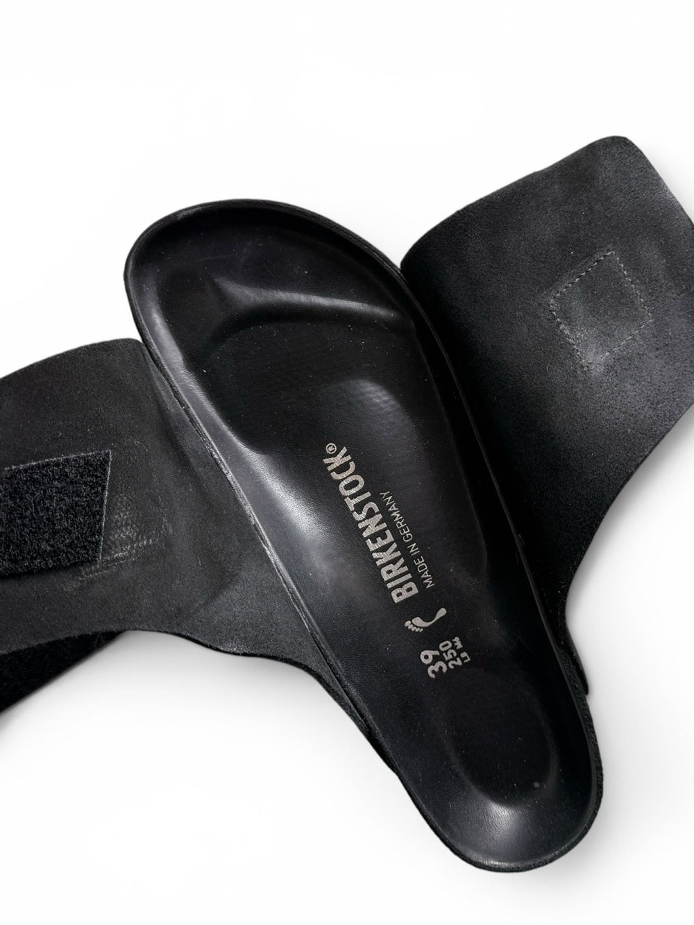 Birkenstock Kyoto Black Suede Slide Sandals Women's EU 39 US 8 Regular Shoes - view 3