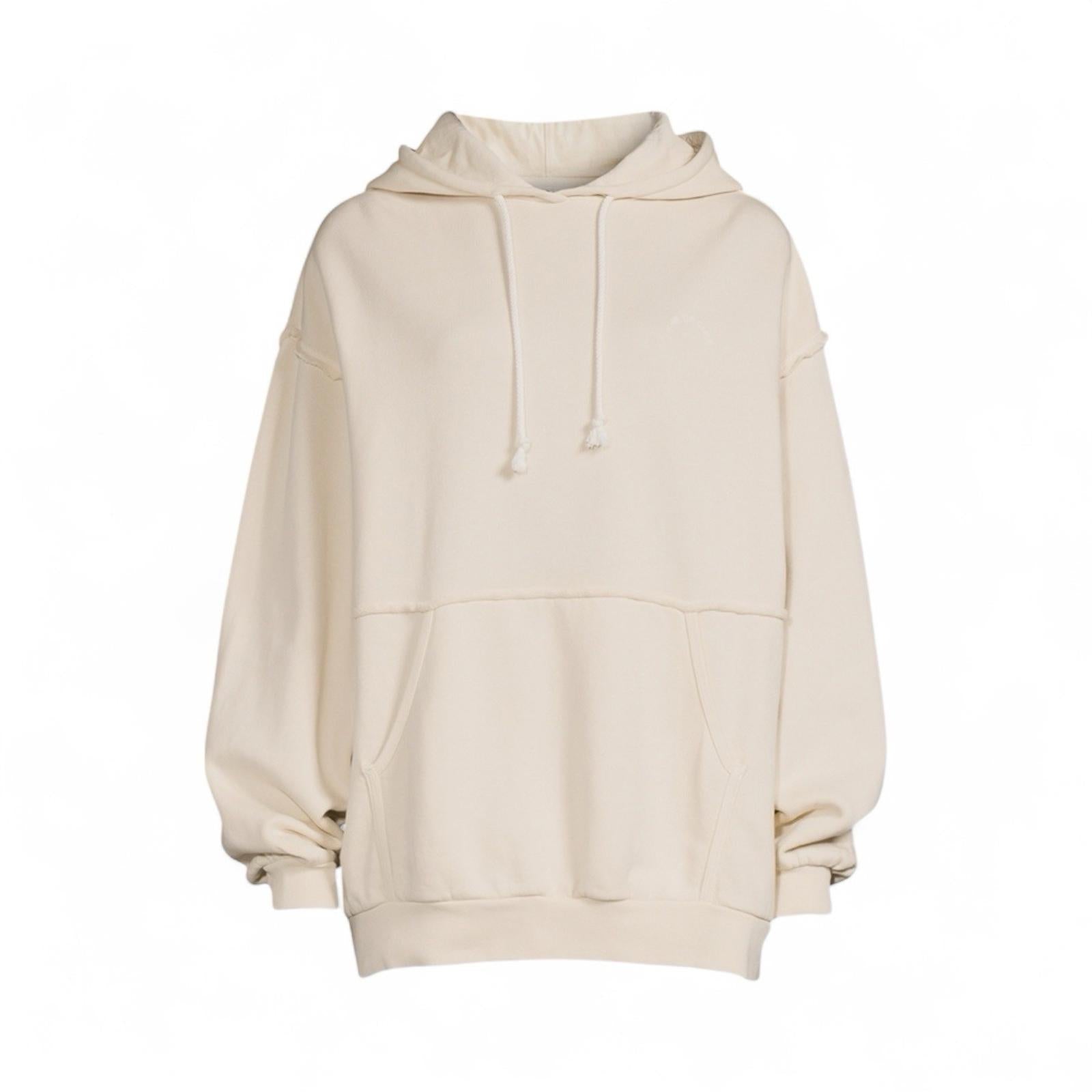 The Upside Dana Hoodie Women Small Natural Ivory Organic Cotton Oversize Sweater - view 5