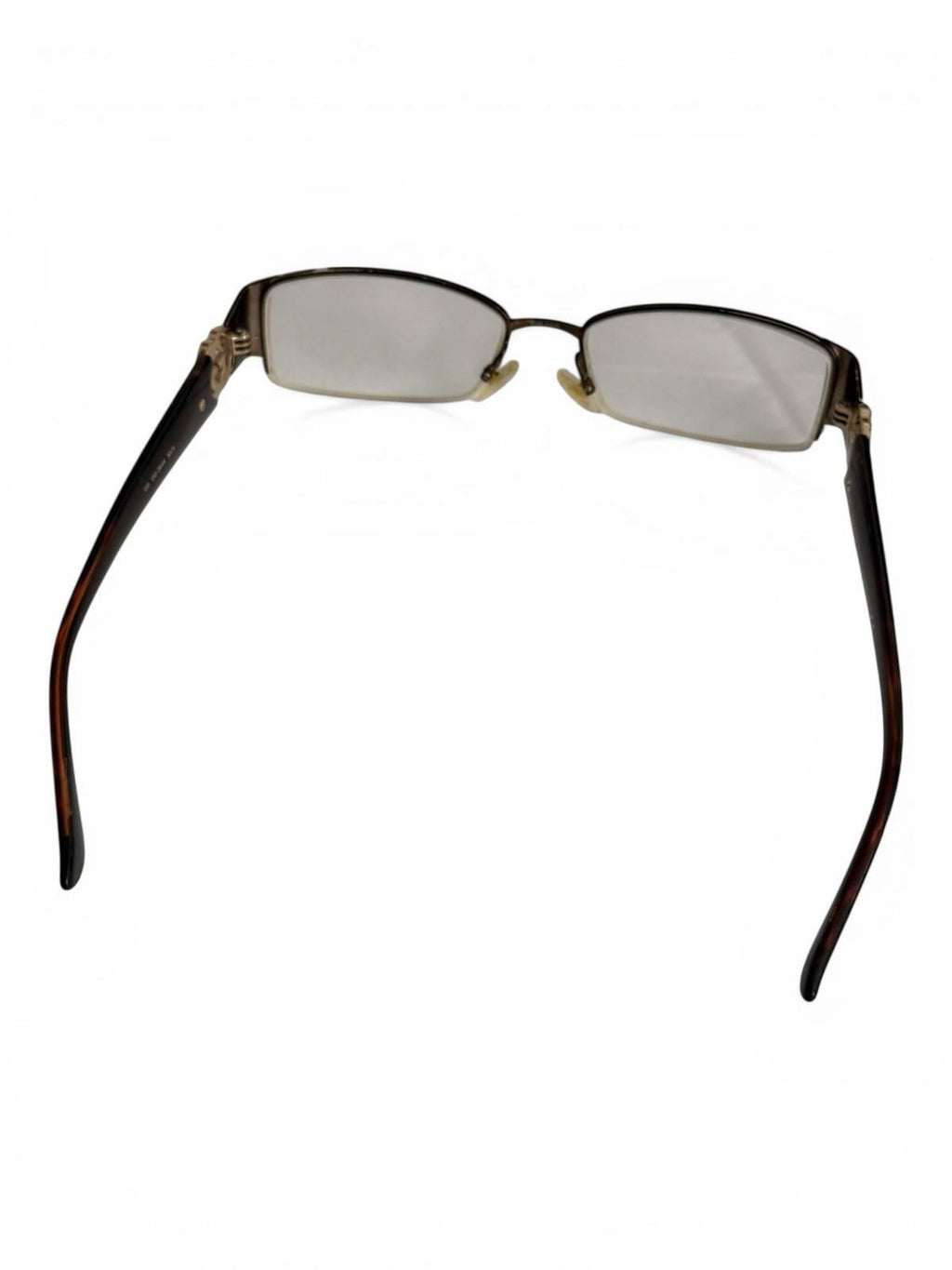 Gucci GG 2844 NVX Eyeglasses Brown Tortoise Gold Logo Half Rim Frames 51 17 135 - view 9