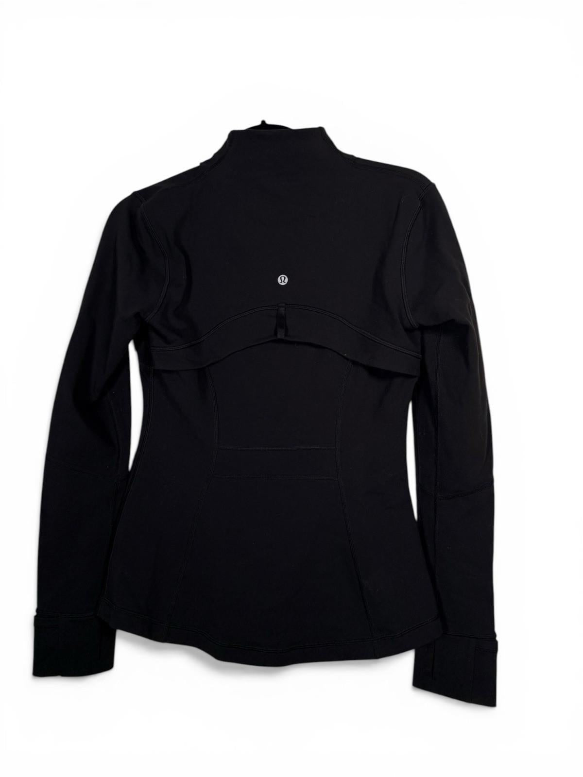 Lululemon Define Jacket Nulu Women’s US8 Black Full Zip Fitted Athletic Jacket - view 10