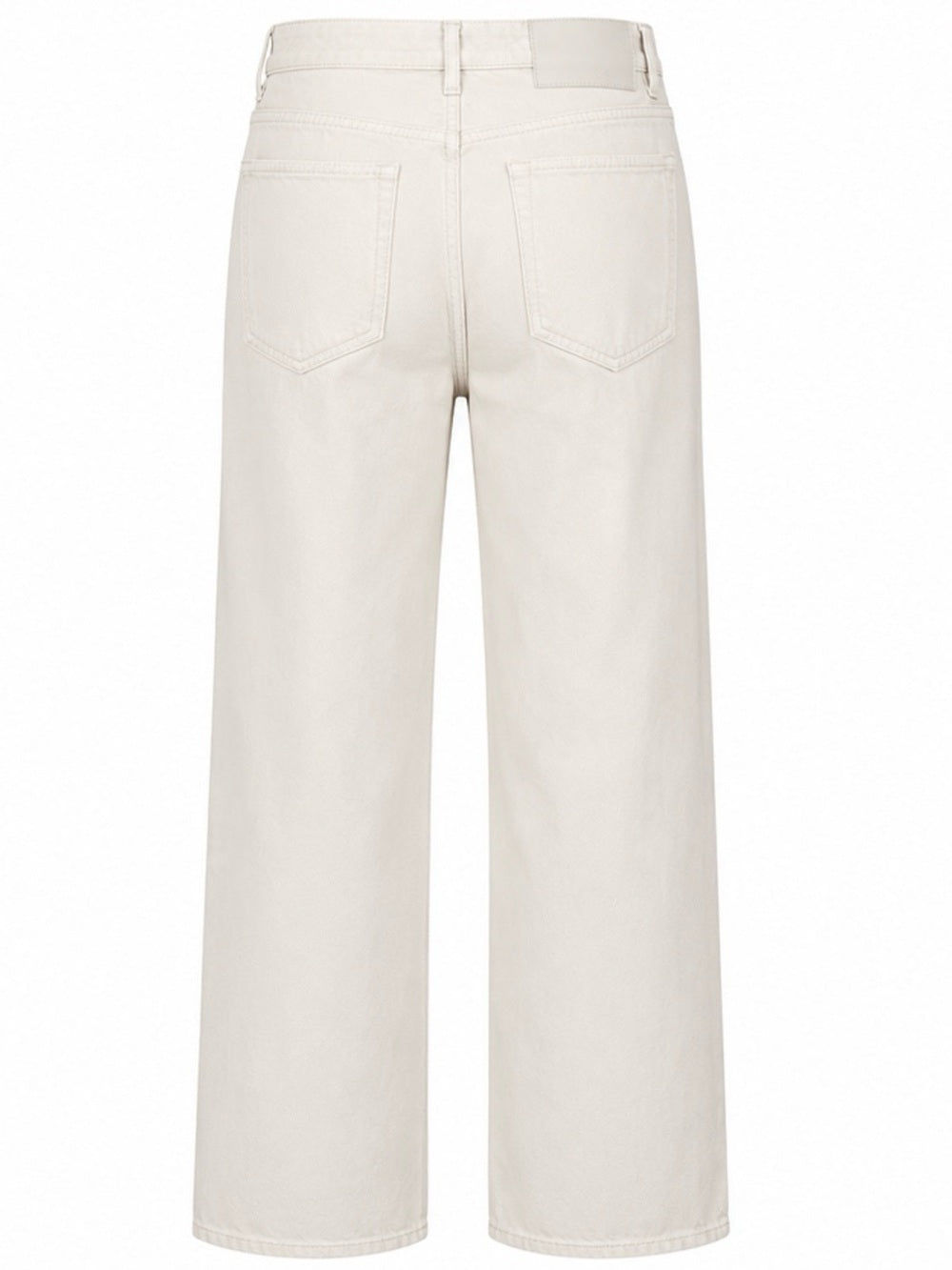 Rag & Bone Logan Wide Leg Jeans Ecru Off White Mid Rise Women's 28 Organic Denim - view 14