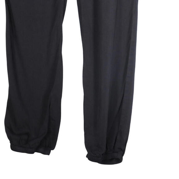 Bella Dahl XS Black EcoVero Drawstring Wide Leg Lounge PJ Pants Sleepwear Jogger - view 4