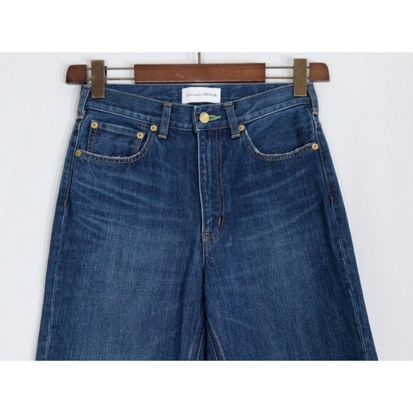 Tu es mon Tresor Women's Size 27 Blue The Emerald Jeans 1 Year Boyfriend Denim - view 2