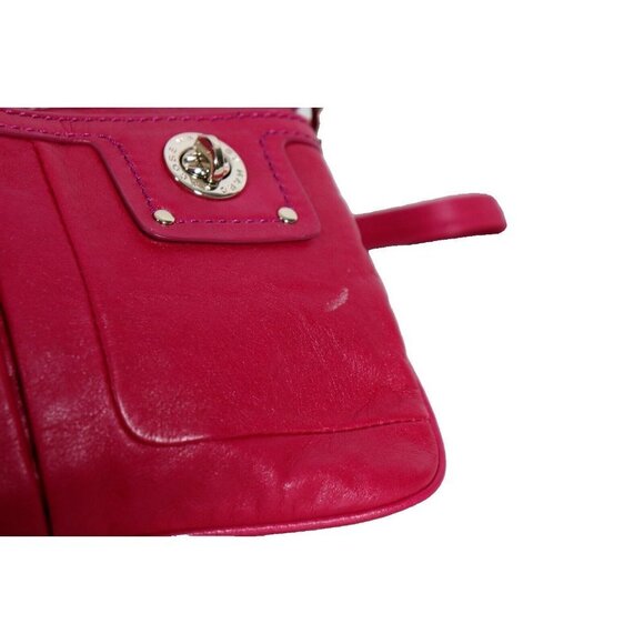 Marc By Marc Jacobs Women's Pink Percy Crossbody Totally Turnlock Leather Bag - view 4