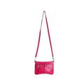 Marc By Marc Jacobs Women's Pink Percy Crossbody Totally Turnlock Leather Bag