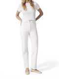 Levis Premium Ribcage Straight Ankle Jeans Women's Size 26 White W26 L27 Denim
