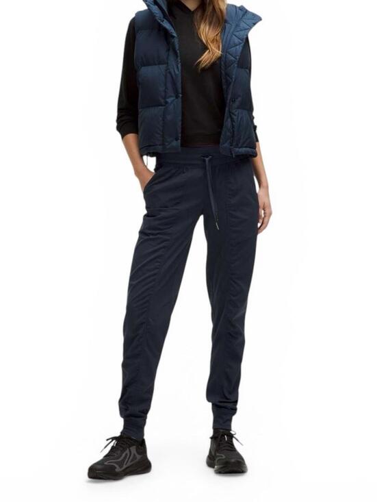 Lululemon Women's Size 8 Dance Studio Mid Rise Jogger True Navy Regular W5HAGS - view 3