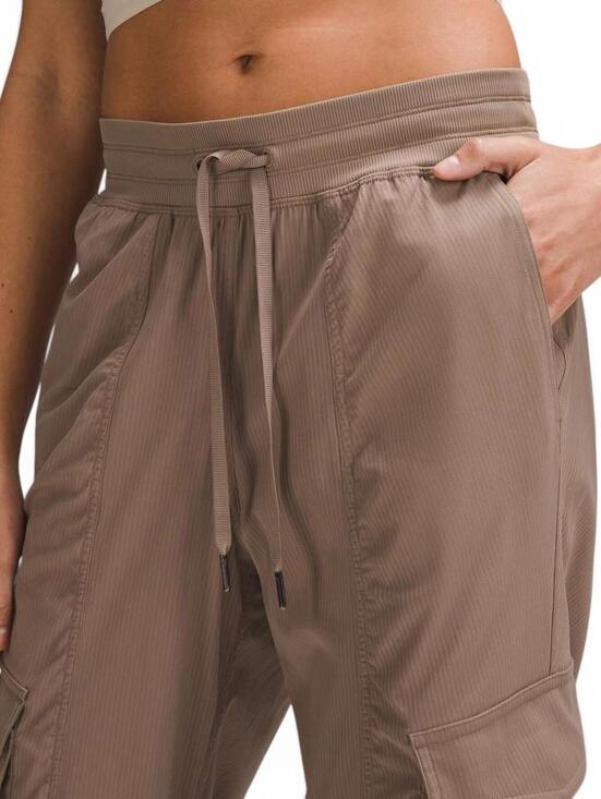 Lululemon Dance Studio Cargo Jogger Women's Medium Taupetastic Mid Rise Swift - view 3