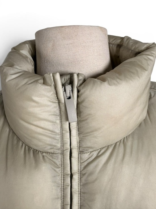 Lululemon Down Vest Mens Large Beige Goose Down Lightweight Puffer LW4CHQS - view 3