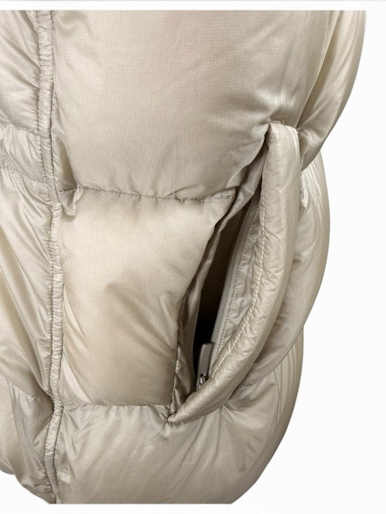 Lululemon Down Vest Mens Large Beige Goose Down Lightweight Puffer LW4CHQS - view 4
